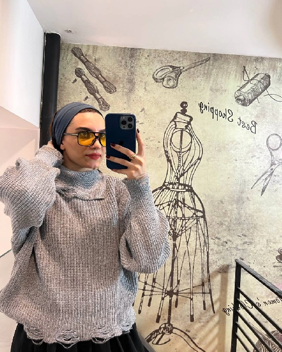 بافت زنانه پاییزه